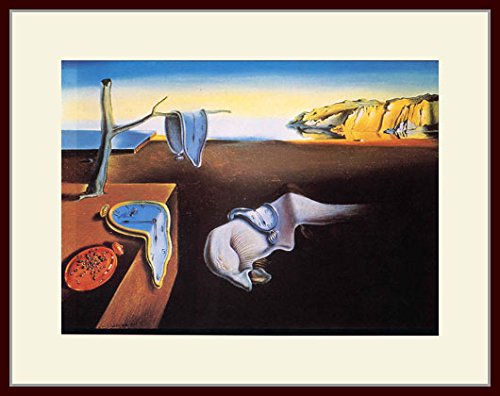 Amazon.co.jp: ダリ・「記憶の固執」 プリキャンバス複製画・ 額付き